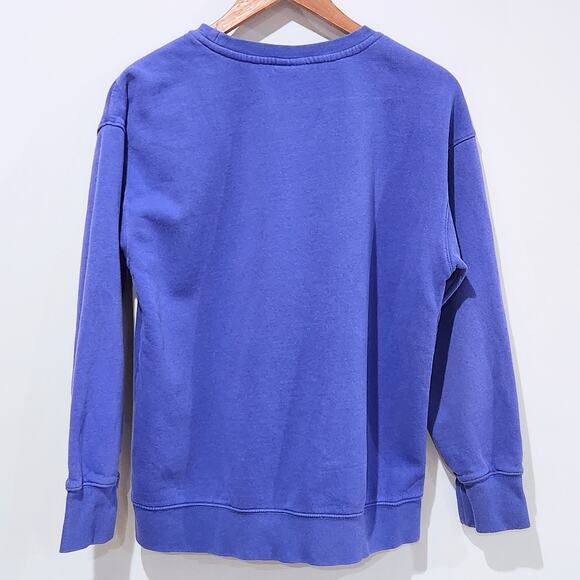 Nike Womens Purple Crewneck Sweatshirt Size XL Loungewear Sportswear Casual - Picture 3 of 9